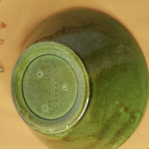 Los angeles,  potteries,  large soup bowl 71/2 W ×3" D - Picture 2 of 8